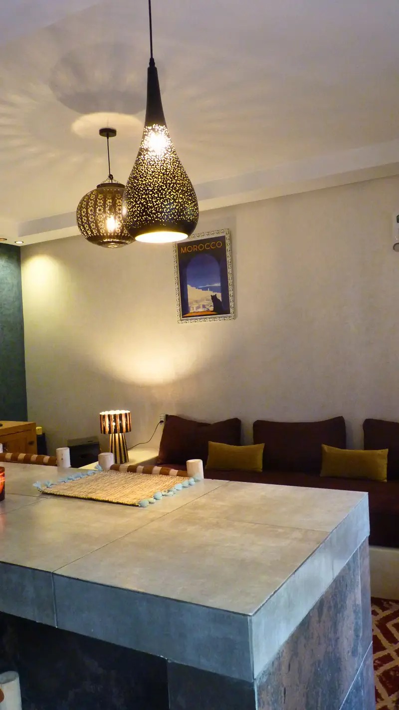 Appartement T3 de 63 m² avec jardin et petite piscine à Marrakech