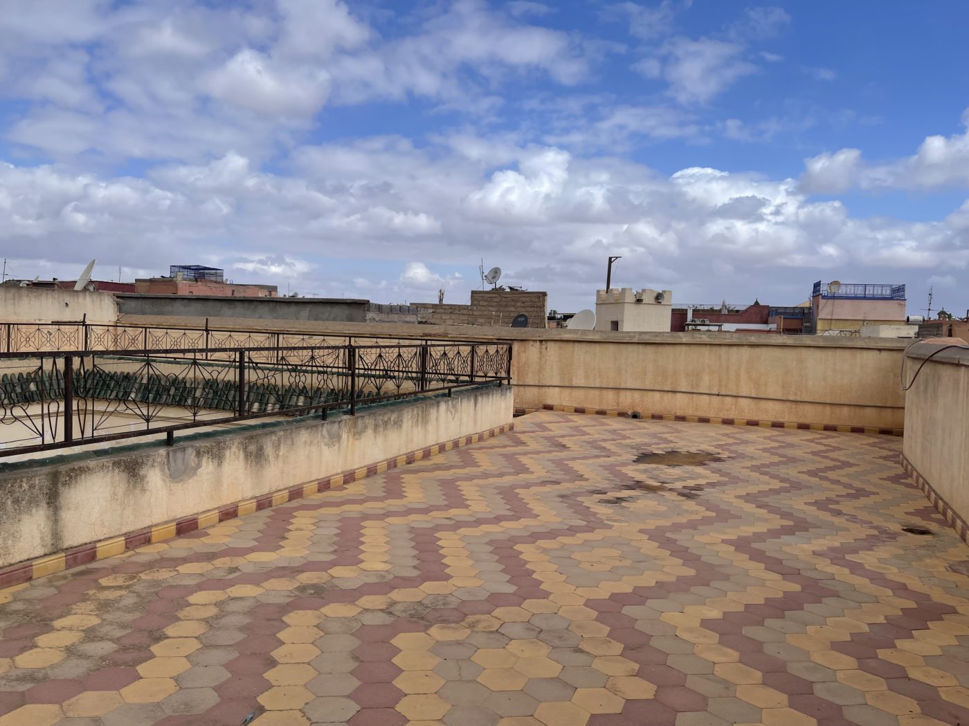 Vue du riad 2